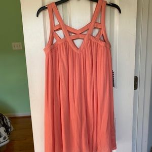 Peach Colored Dress